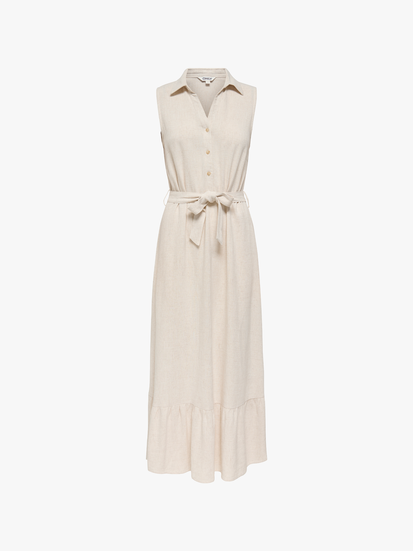 Vestido Maxi com Cinto
