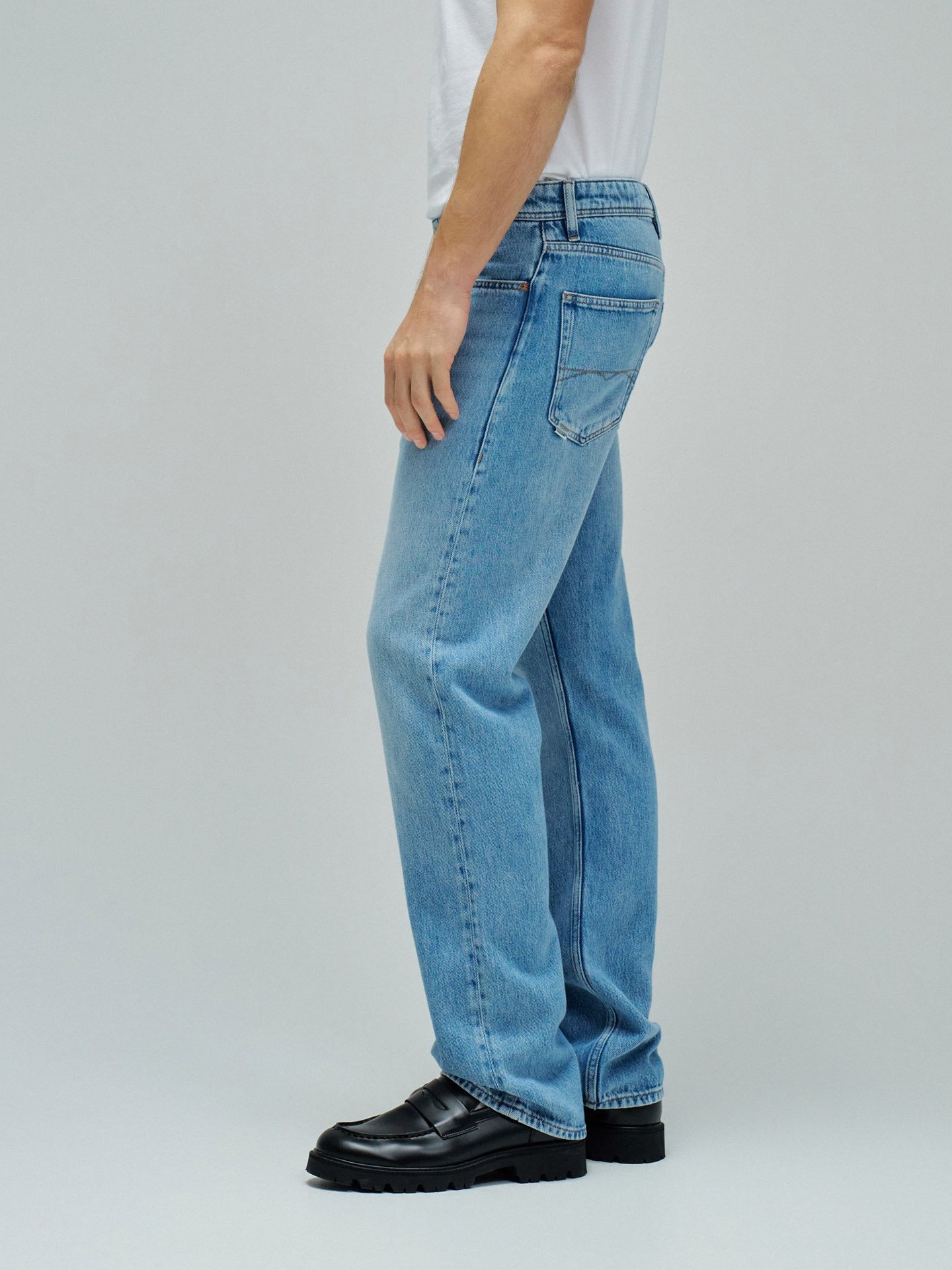 Calças de Ganga Straight Fit Air Blend