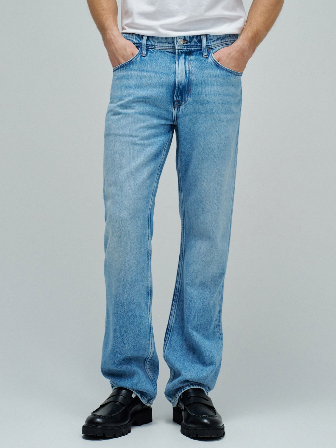 Calças de Ganga Straight Fit Air Blend