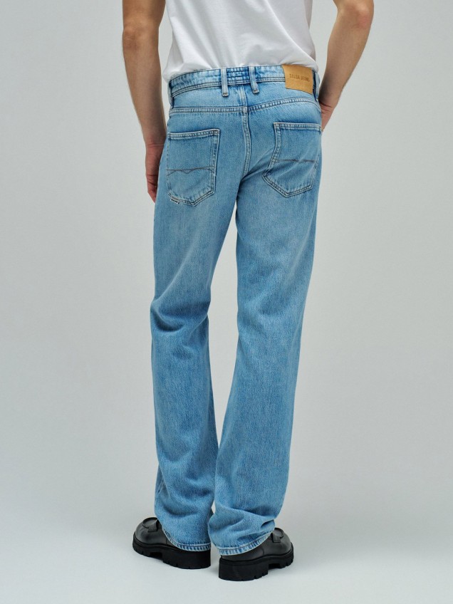Calças de Ganga Straight Fit Air Blend