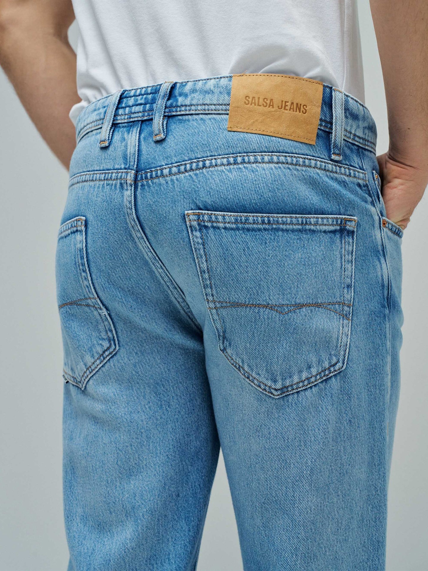 Calças de Ganga Straight Fit Air Blend