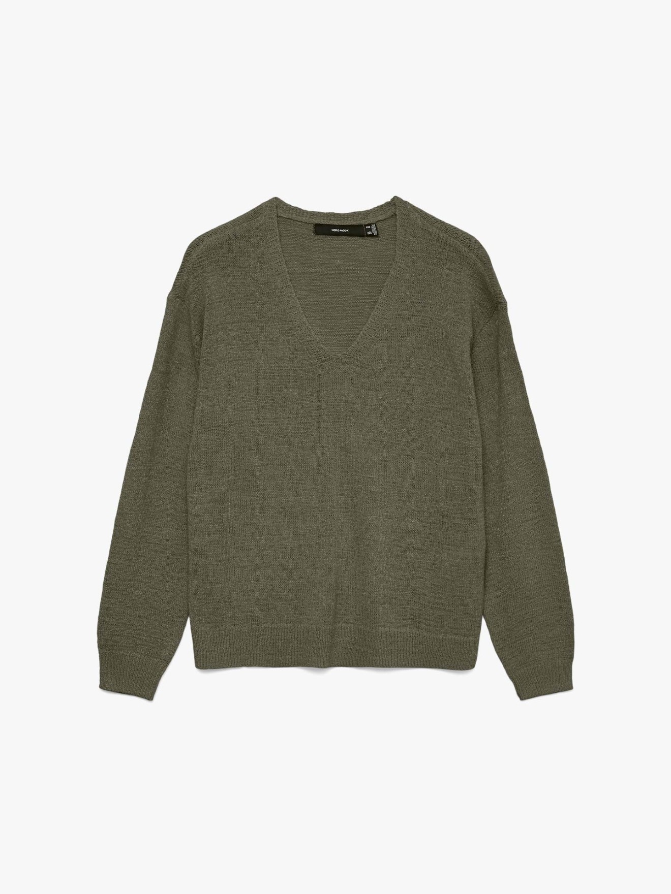 Camisola de Malha com Decote em V