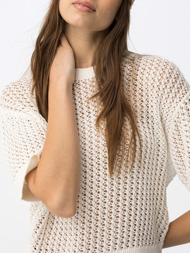 Camisola de Malha Ajour