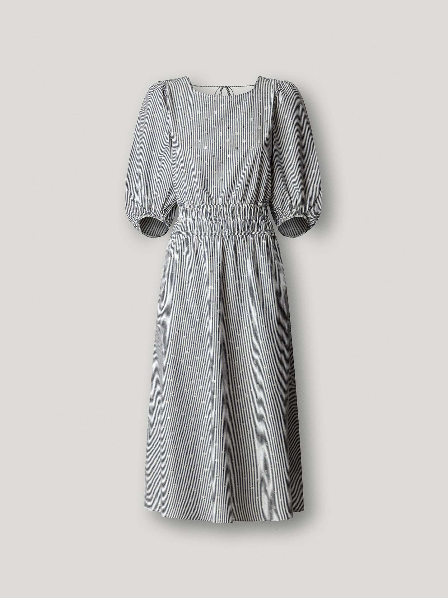 Vestido Comprido às Riscas
