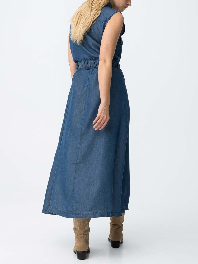 Vestido Camiseiro Midi