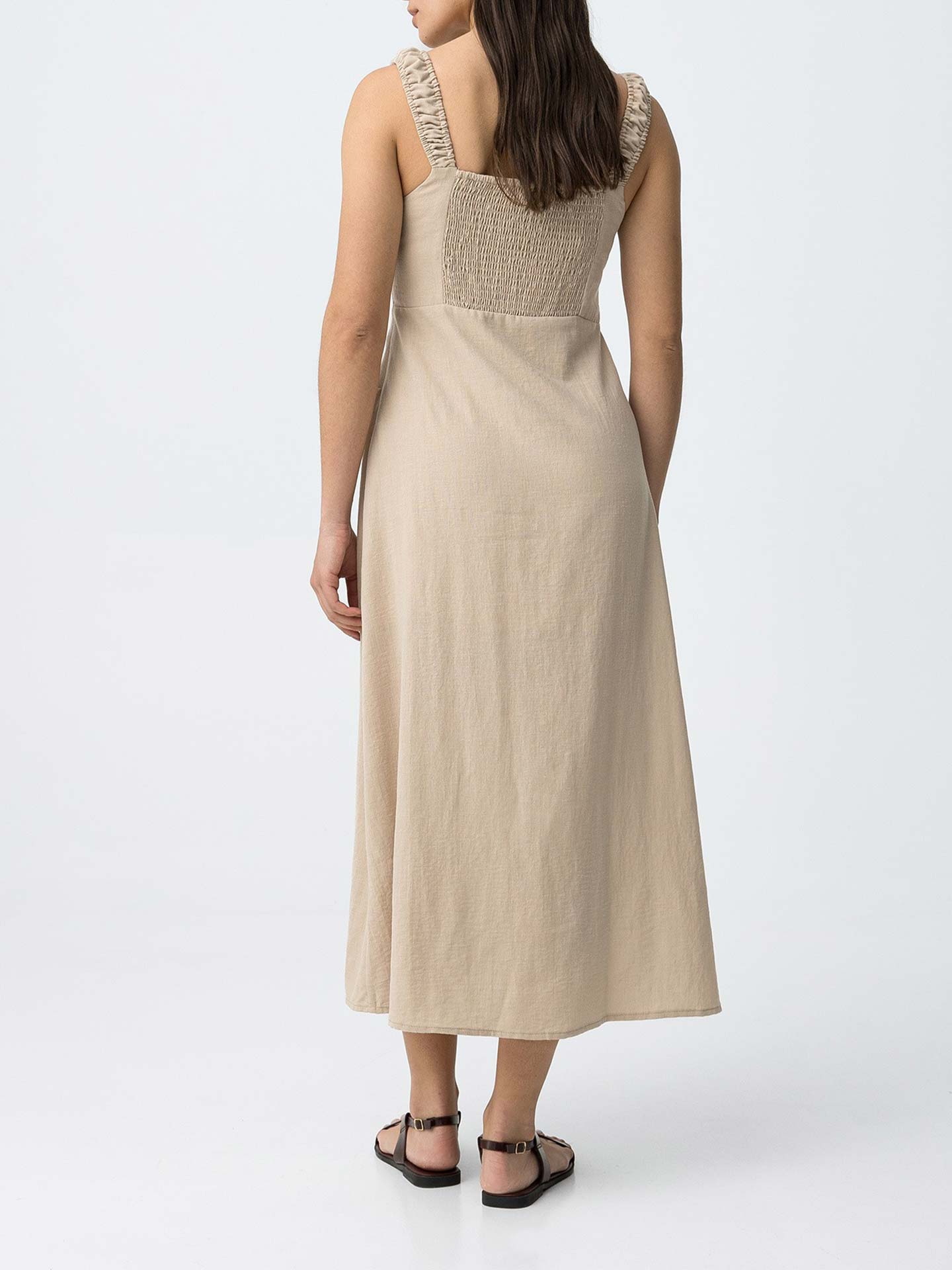 Vestido Midi com Alças