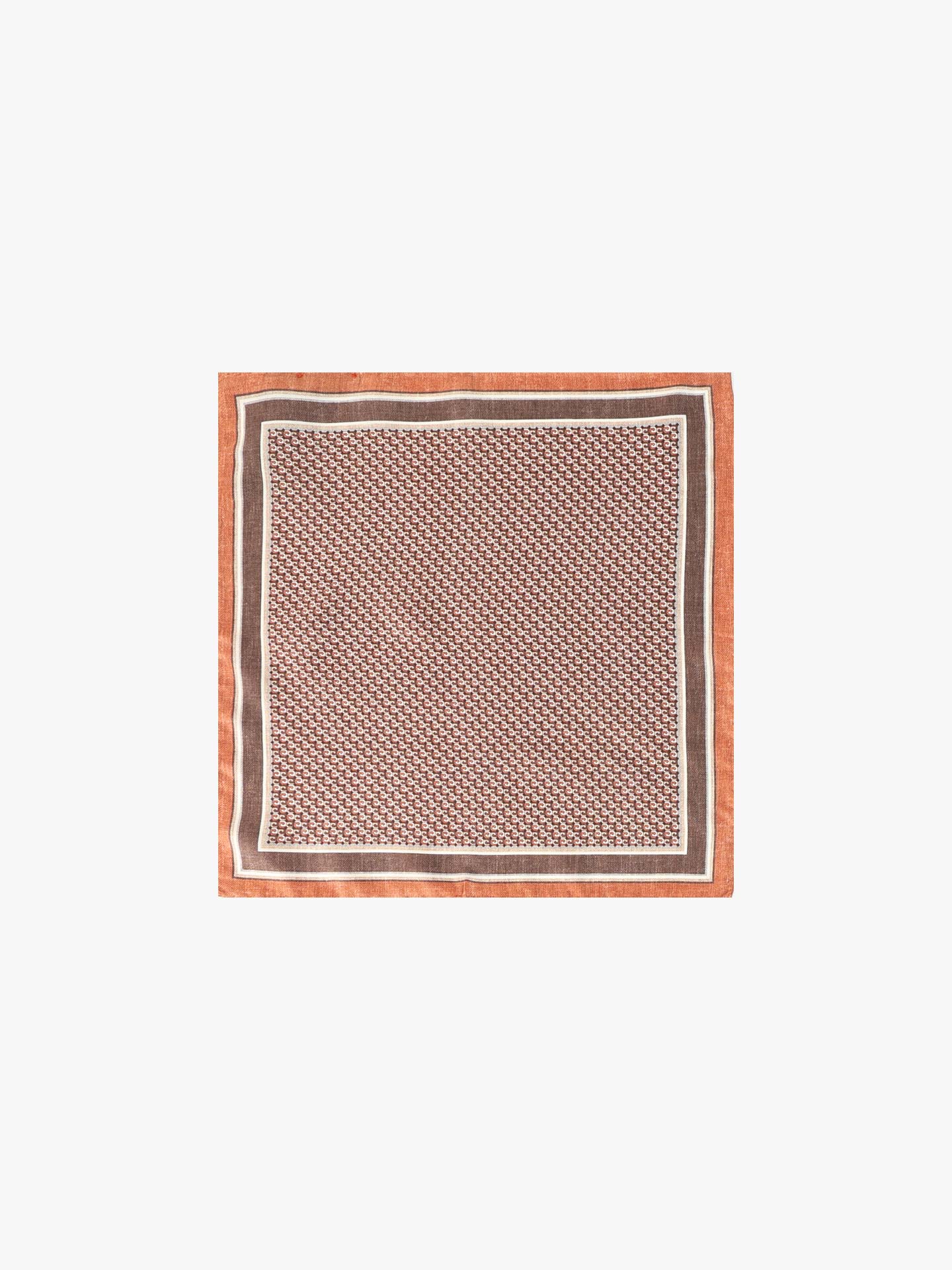 Lenço de Bolso com Padrão