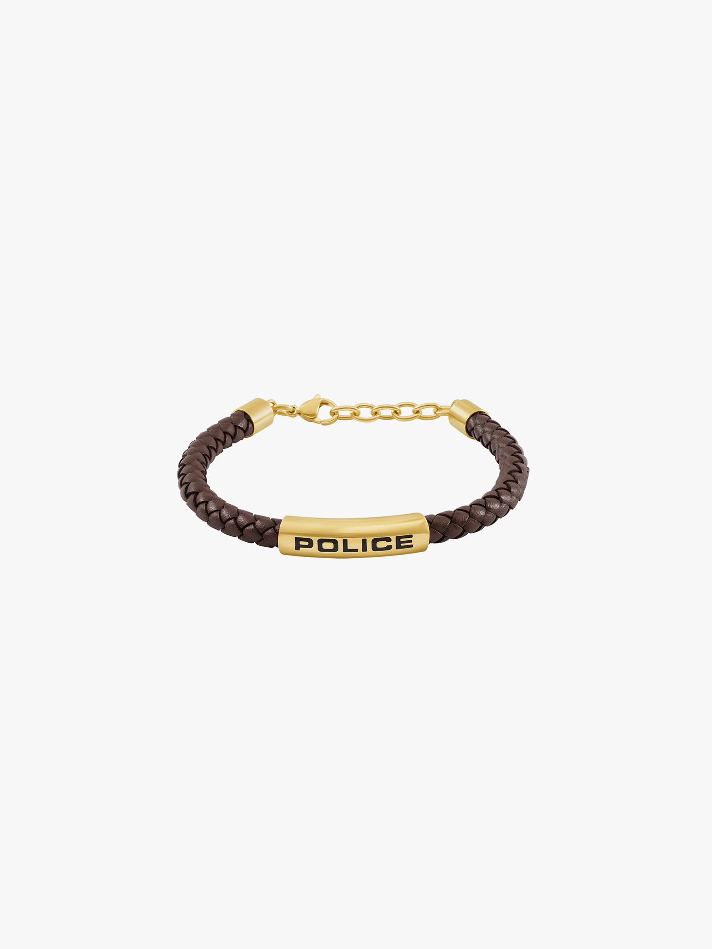 Pulseira em Pele Entrançada Skyfall
