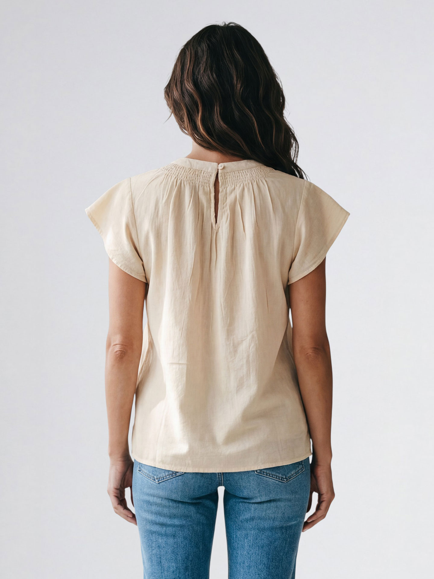 Blusa com Detalhe Bordado