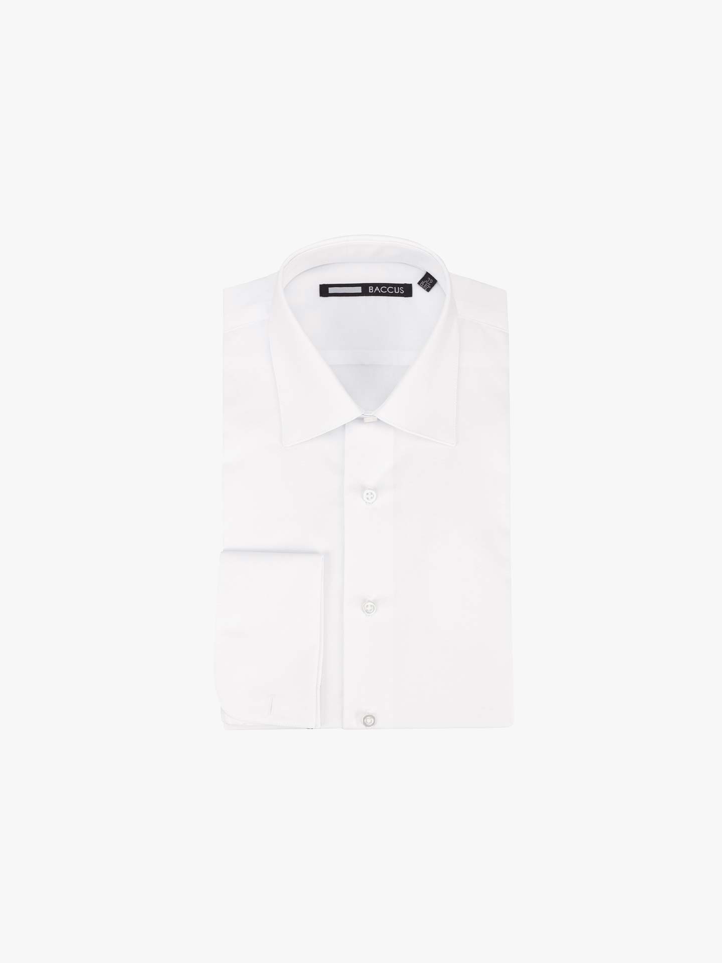 Camisa Clássica com Punho Duplo