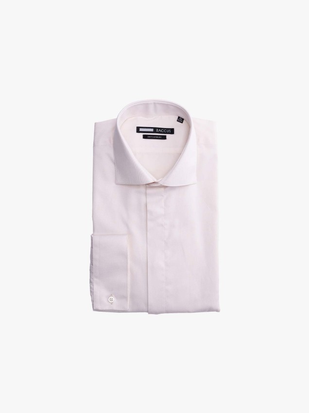 Camisa de Cerimónia com Carcela Oculta