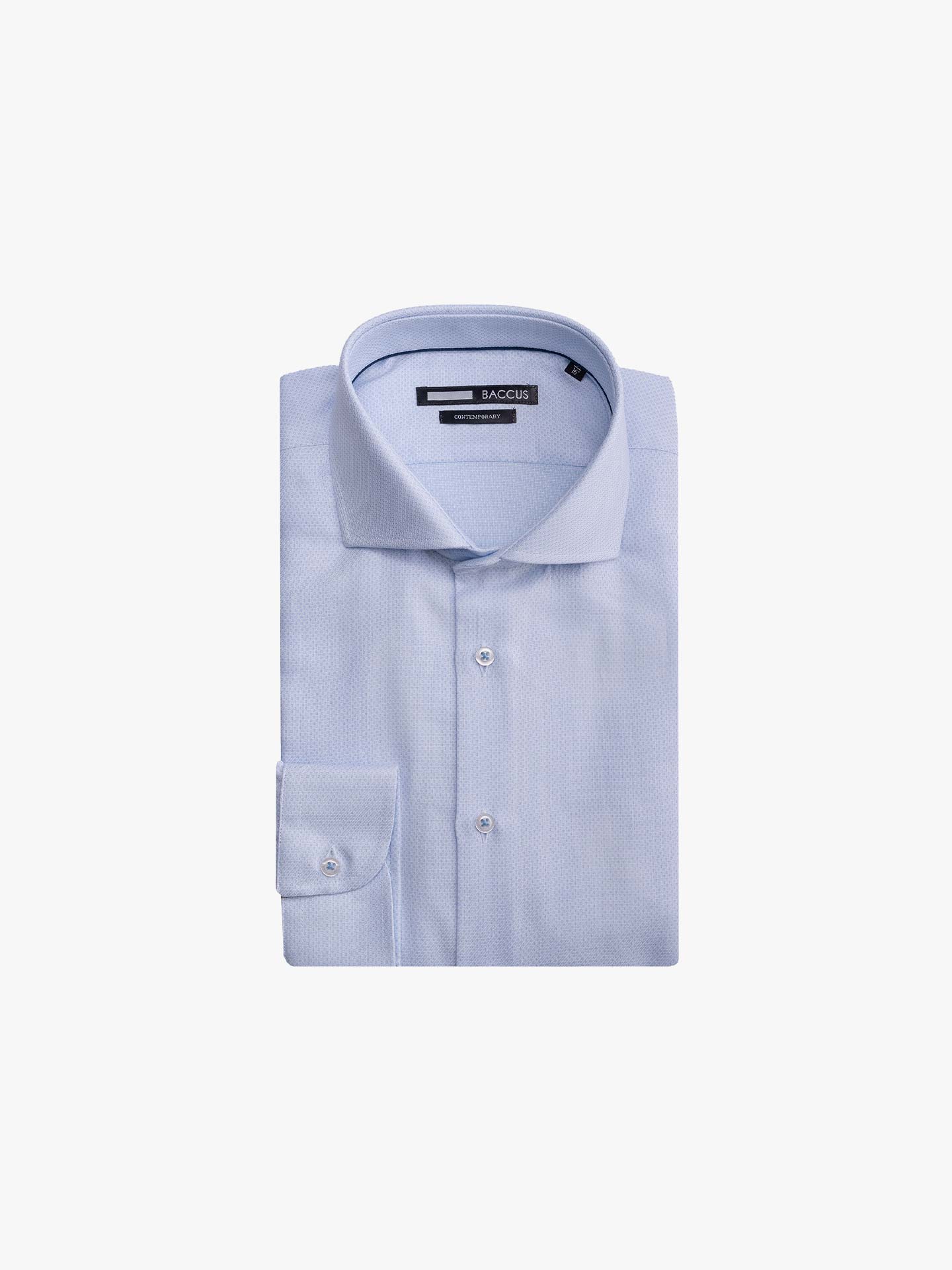 Camisa com Padrão Micro Desenho