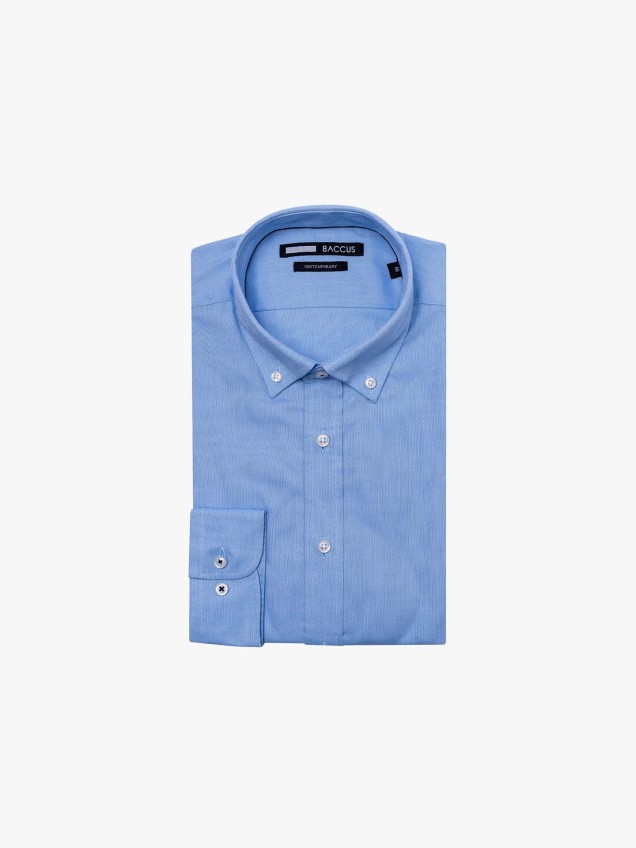 Camisa Oxford Contemporary Fit