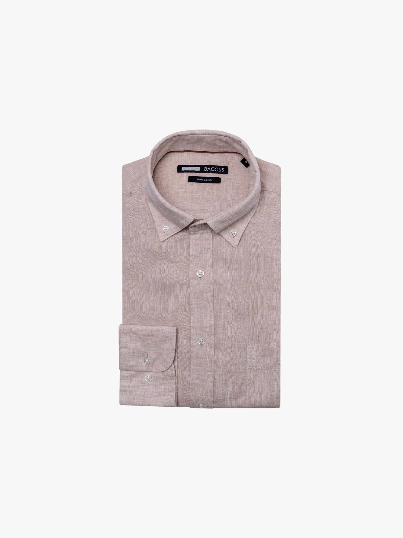 Camisa em Linho Regular Fit