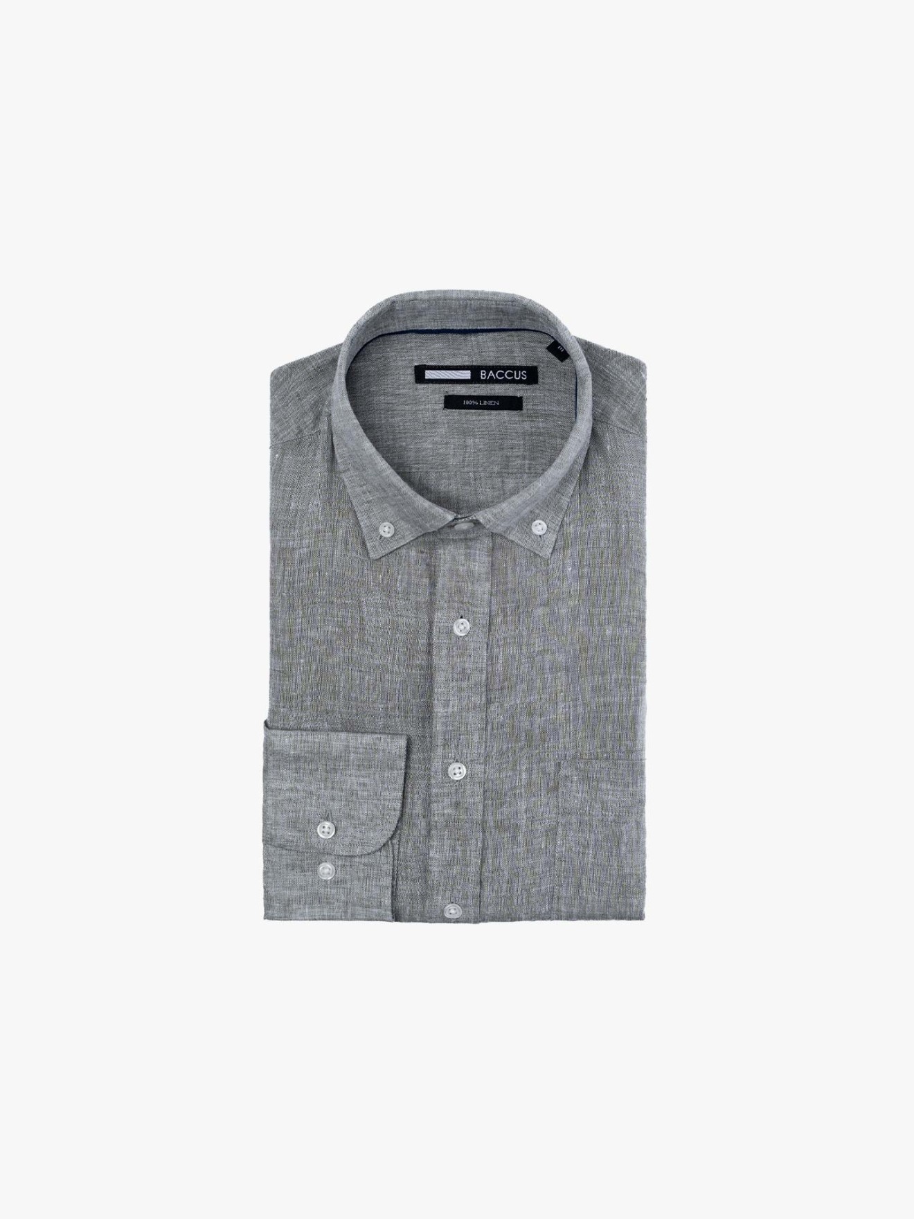 Camisa em Linho Regular Fit
