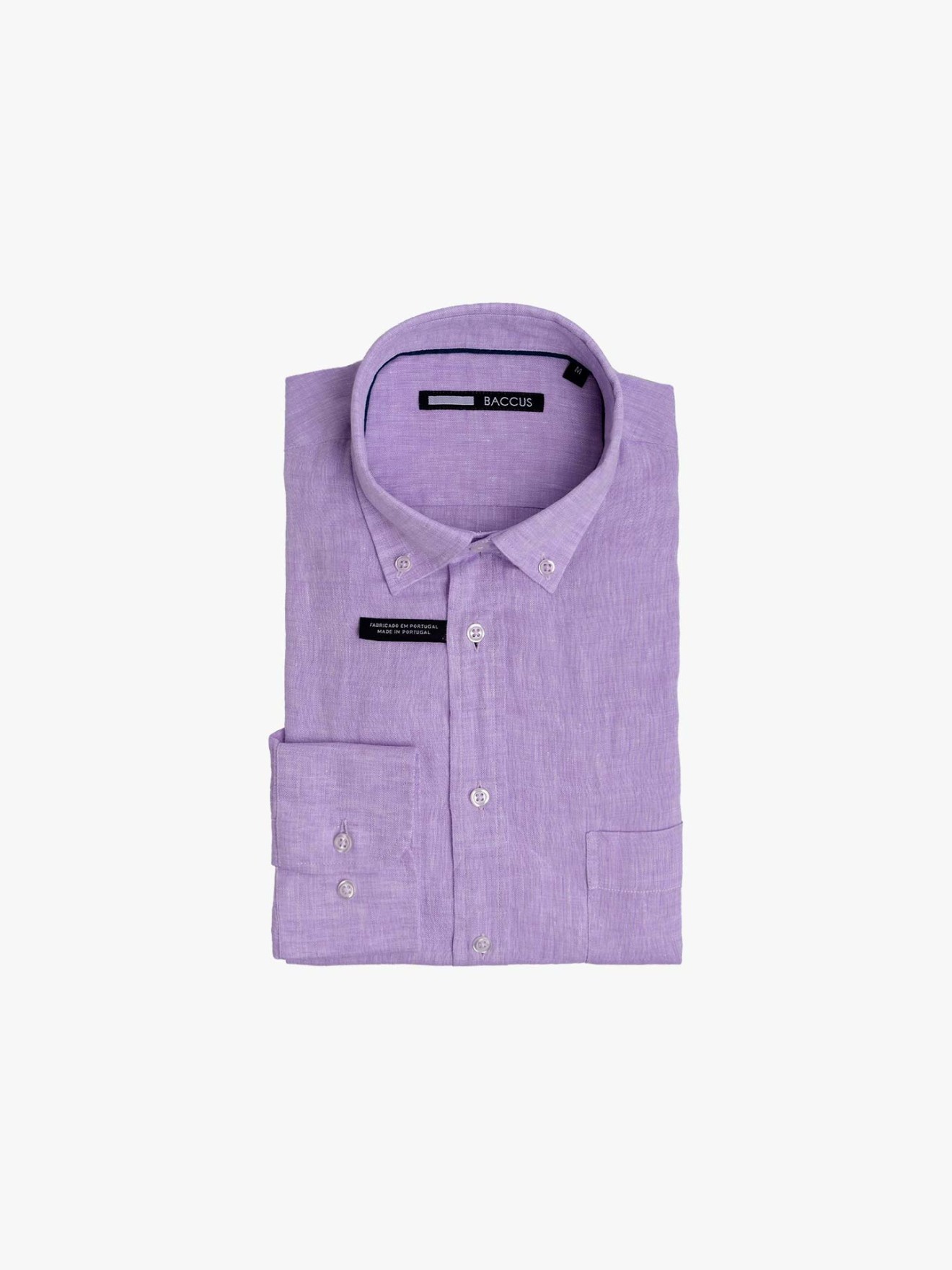 Camisa em Linho Regular Fit