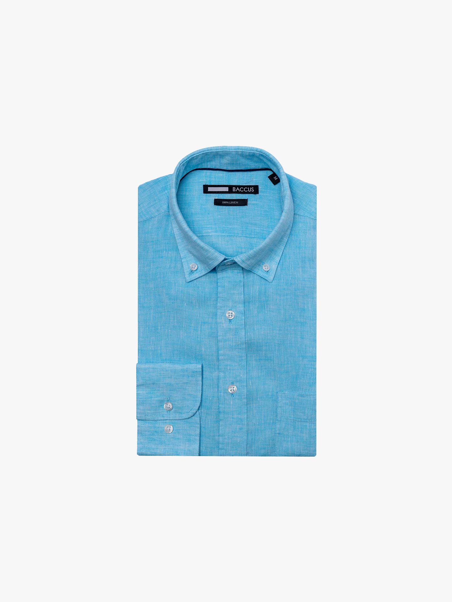 Camisa em Linho Regular Fit
