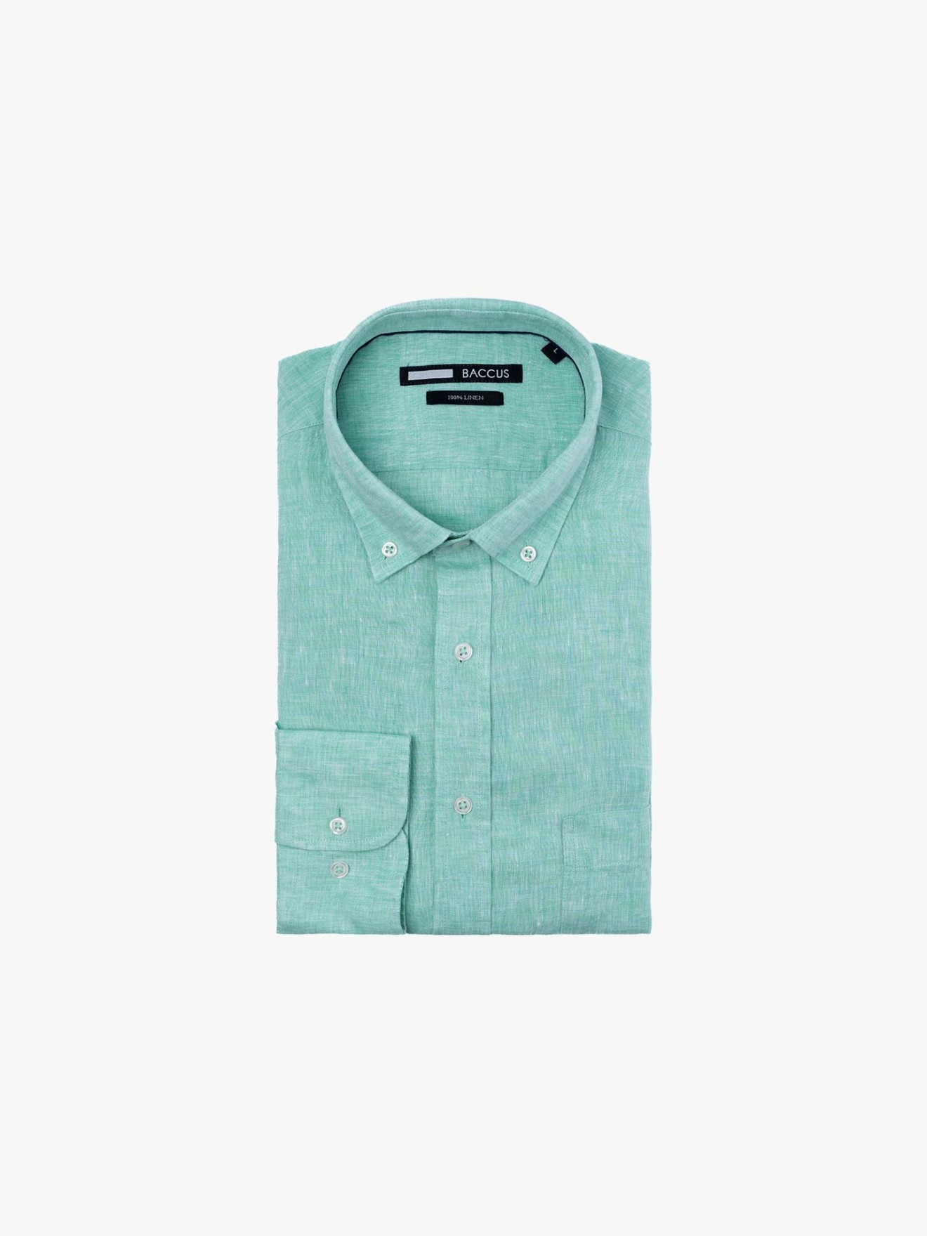 Camisa em Linho Regular Fit