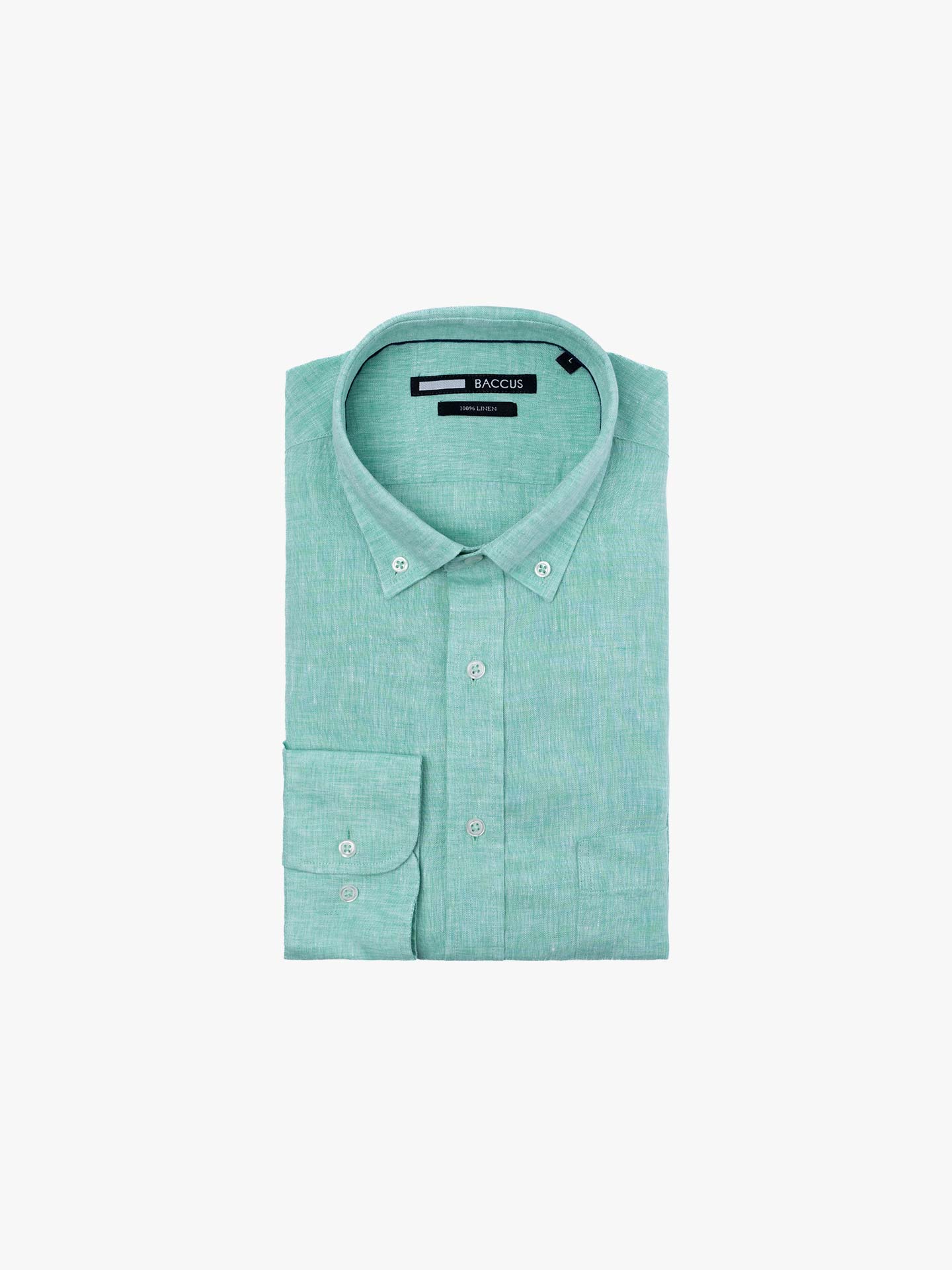 Camisa em Linho Regular Fit
