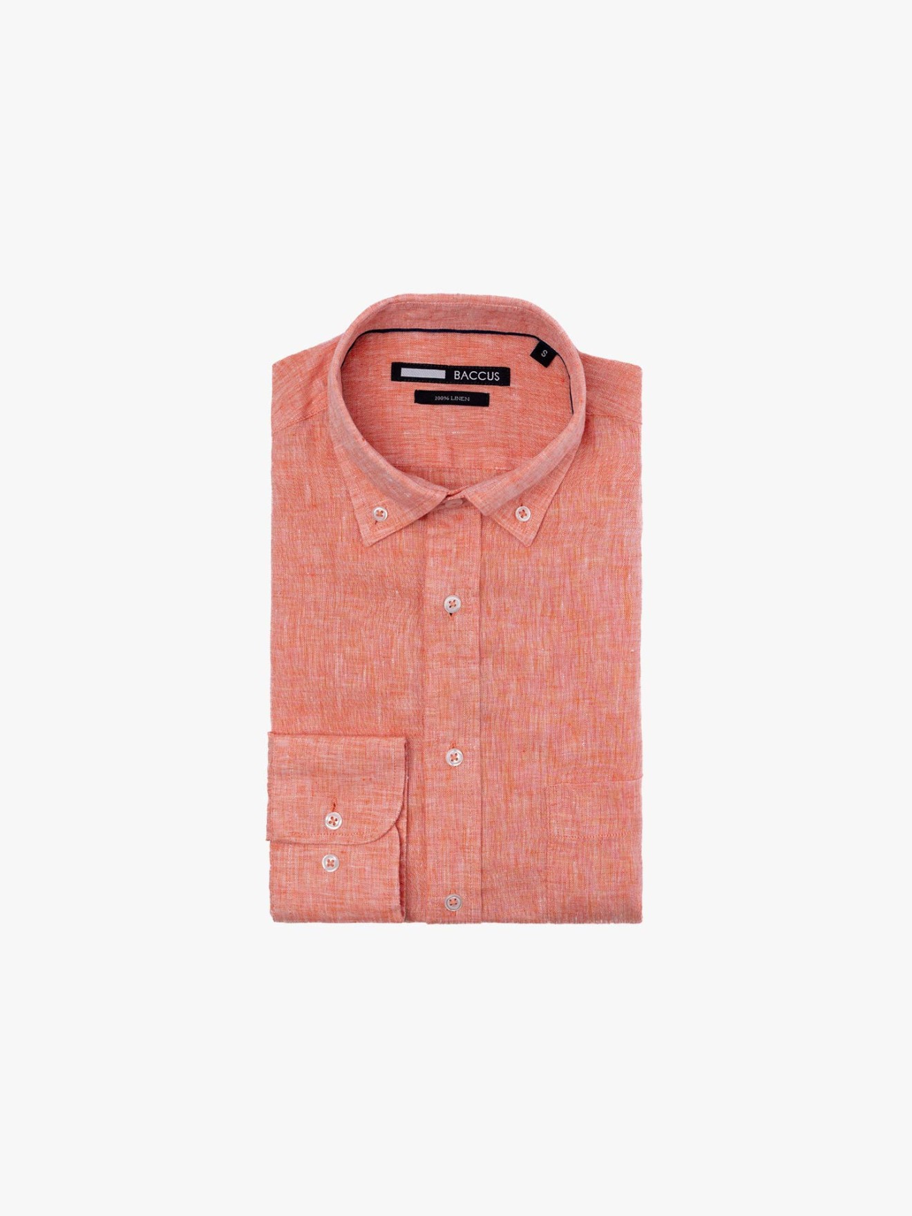 Camisa em Linho Regular Fit