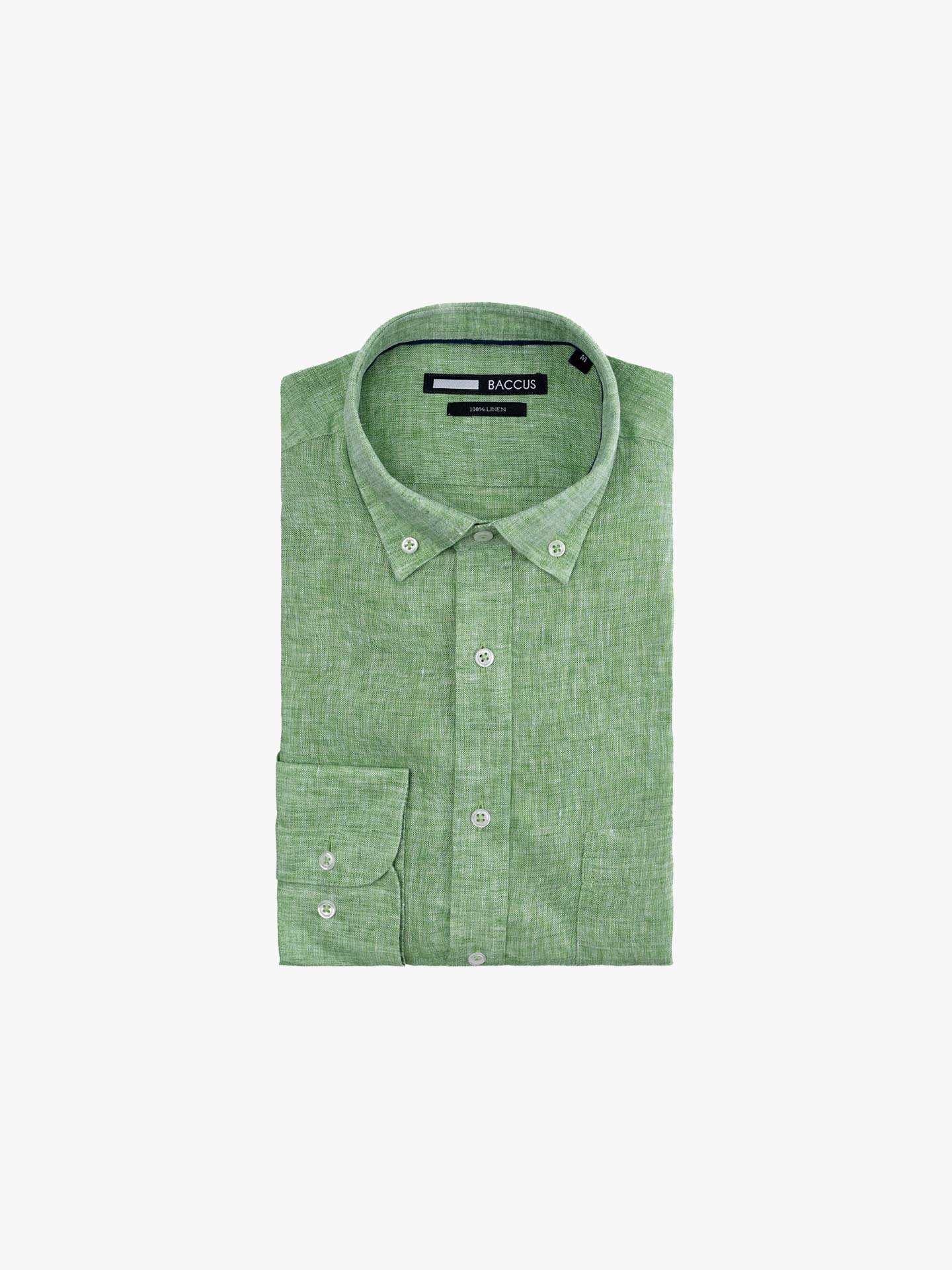 Camisa em Linho Regular Fit