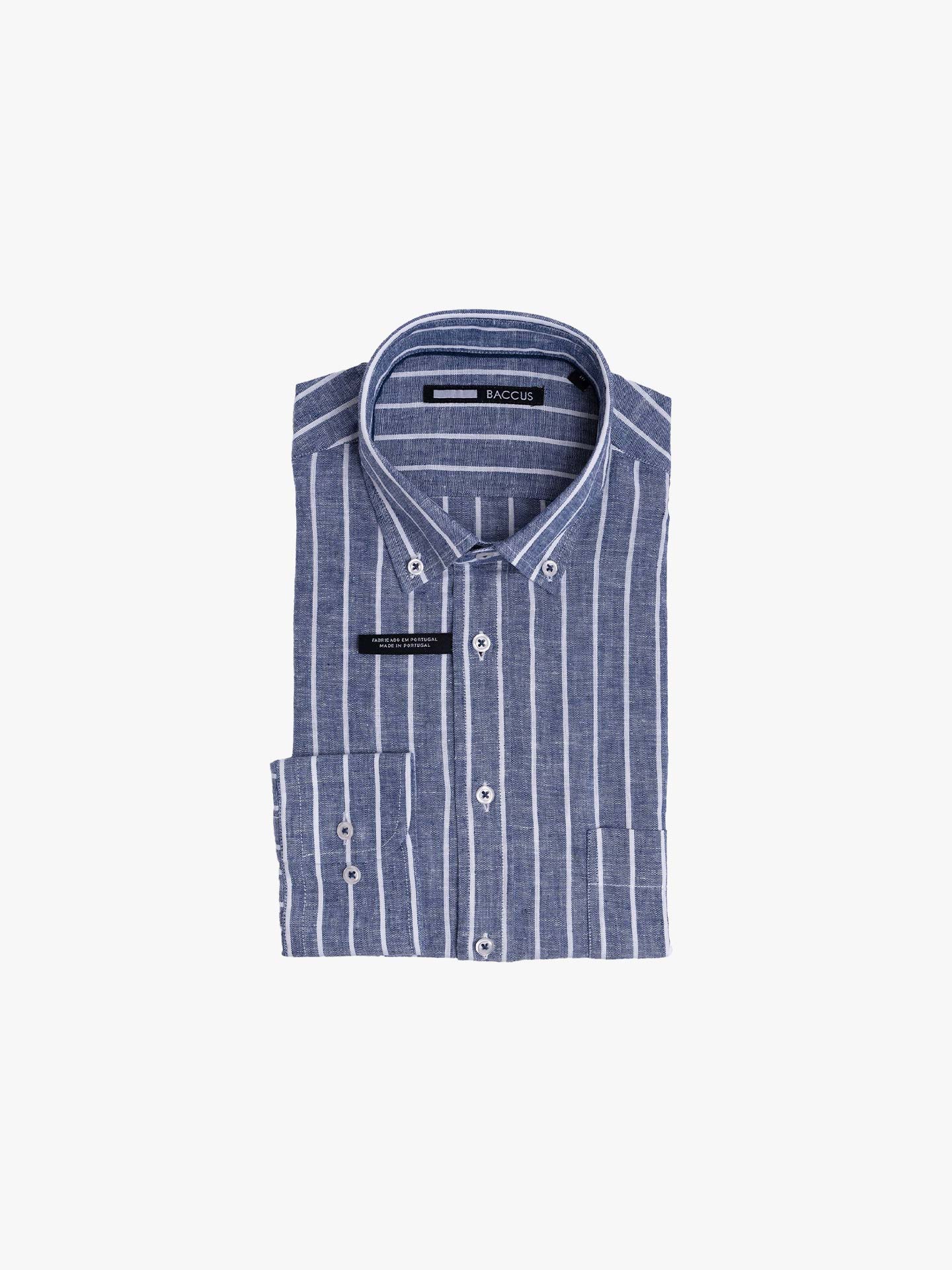 Camisa às Riscas