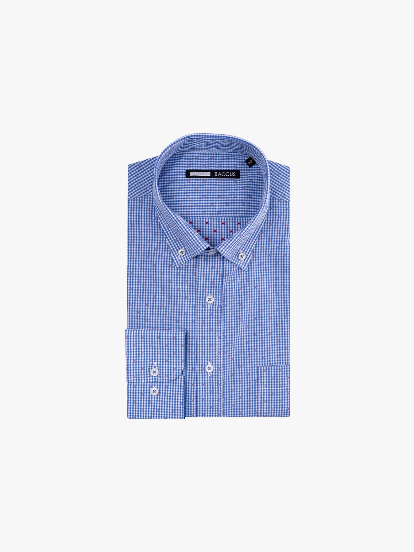 Camisa aos Quadrados Regular Fit