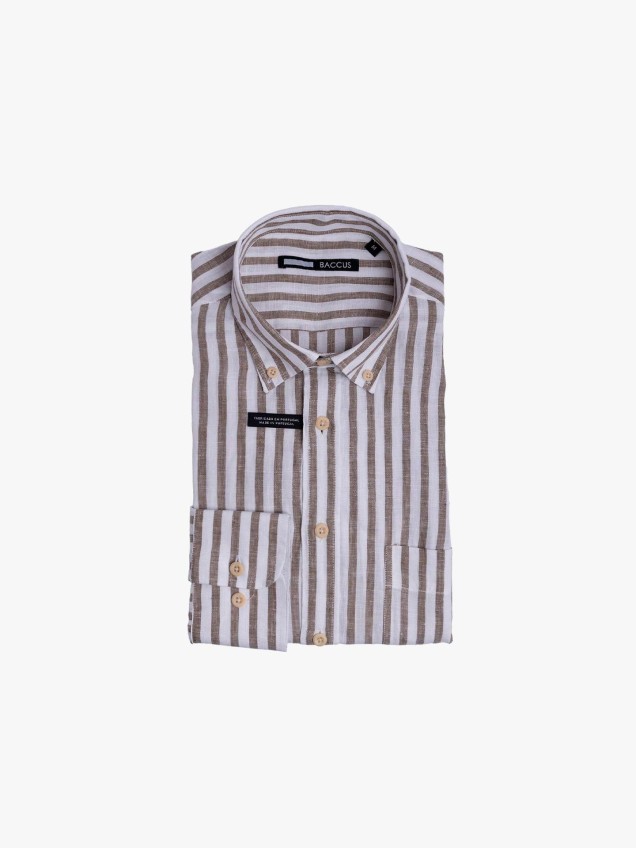 Camisa às Riscas