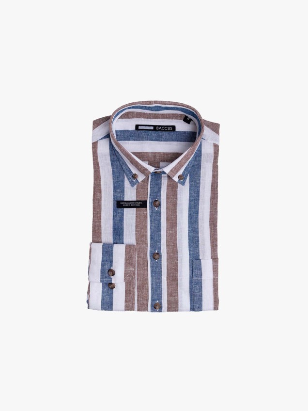 Camisa às Riscas