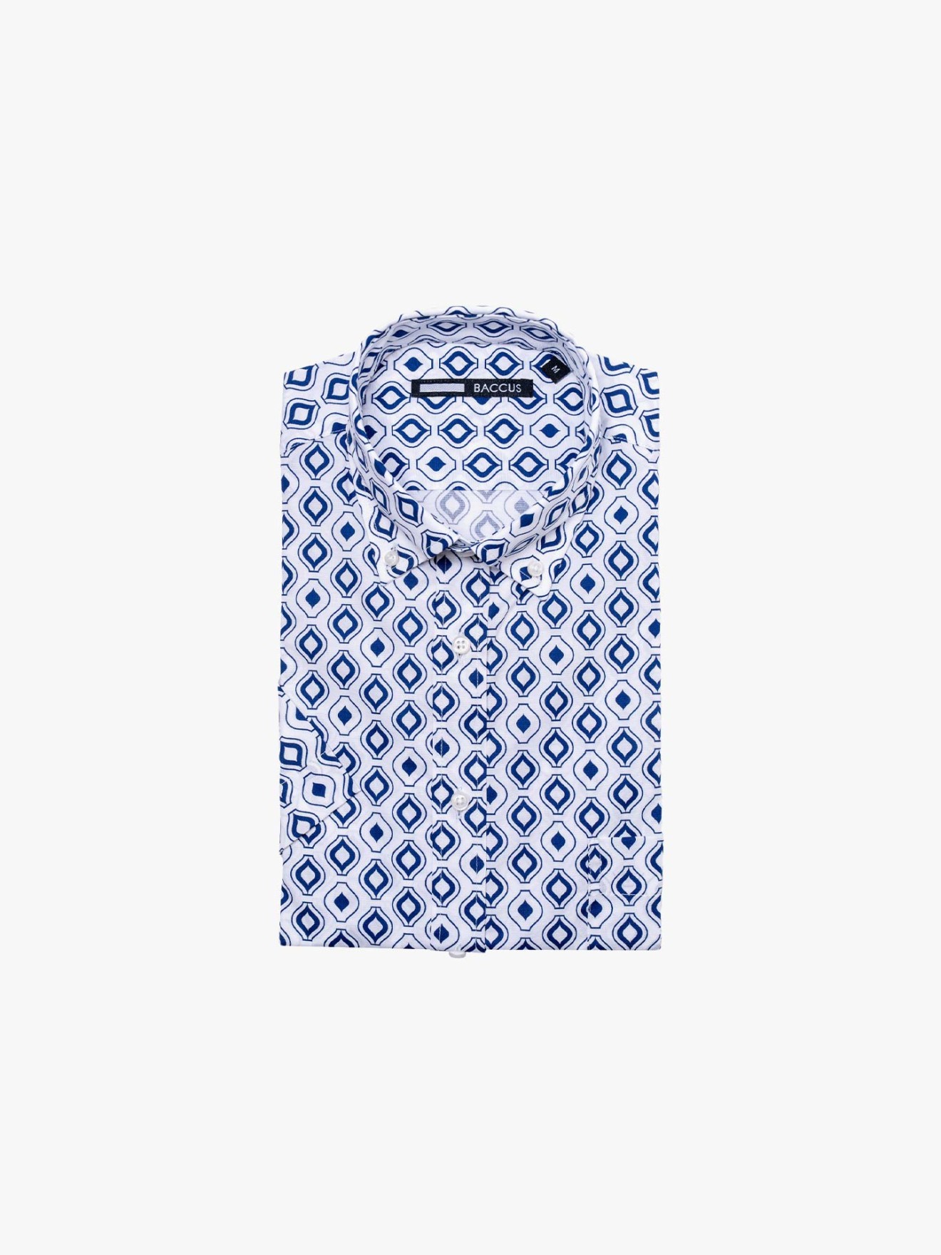 Camisa de Manga Curta com Padr�o