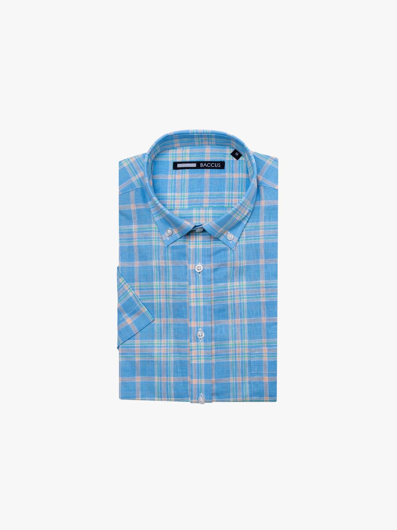 Camisa de Manga Curta ao Xadrez