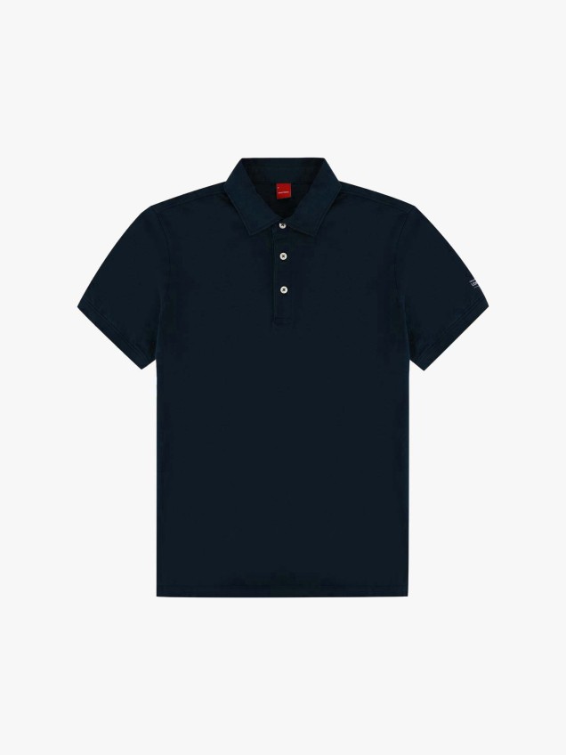 Polo com Carcela de Três Botões