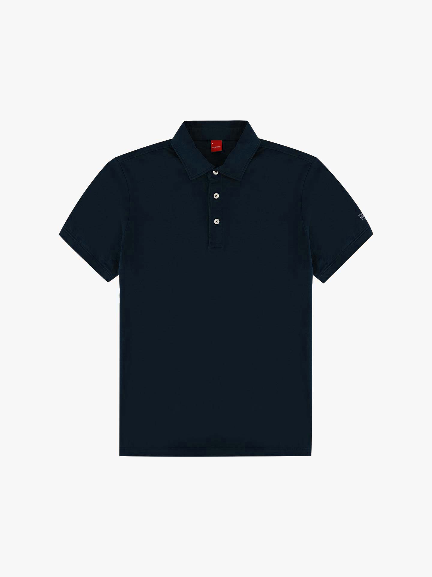 Polo com Carcela de Três Botões