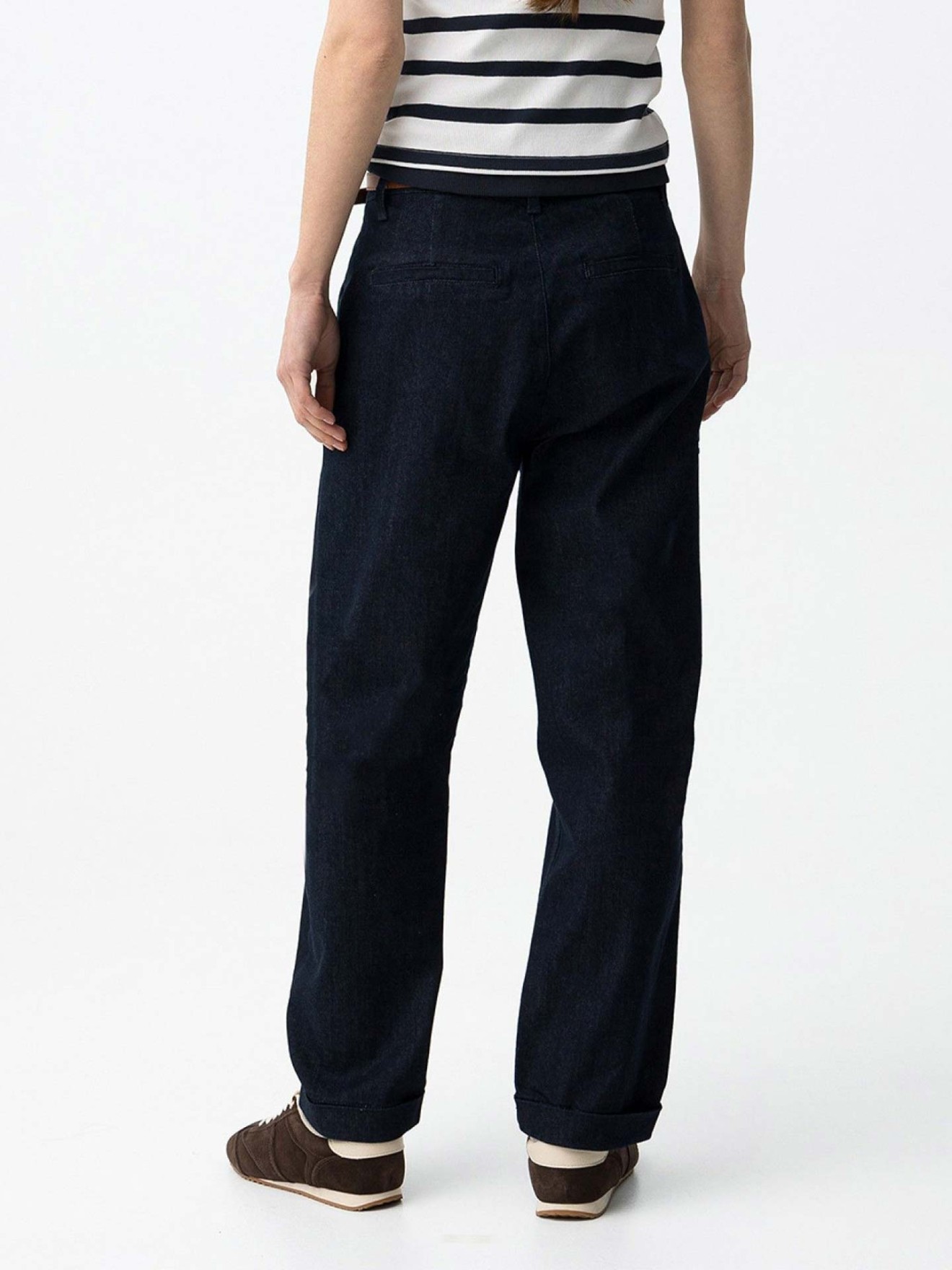 Calças de Ganga Slouchy