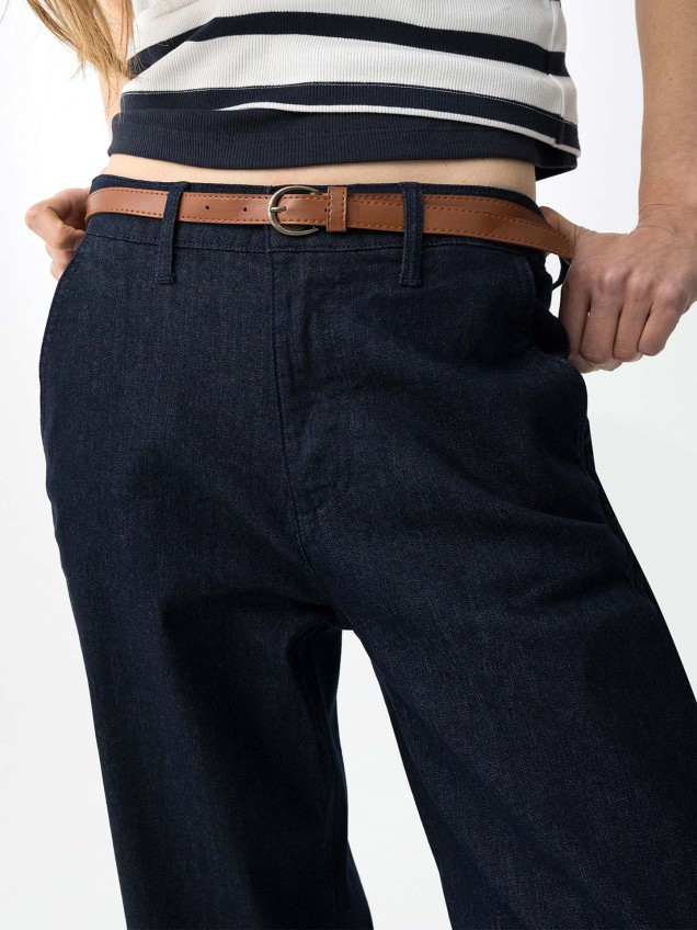 Calças de Ganga Slouchy