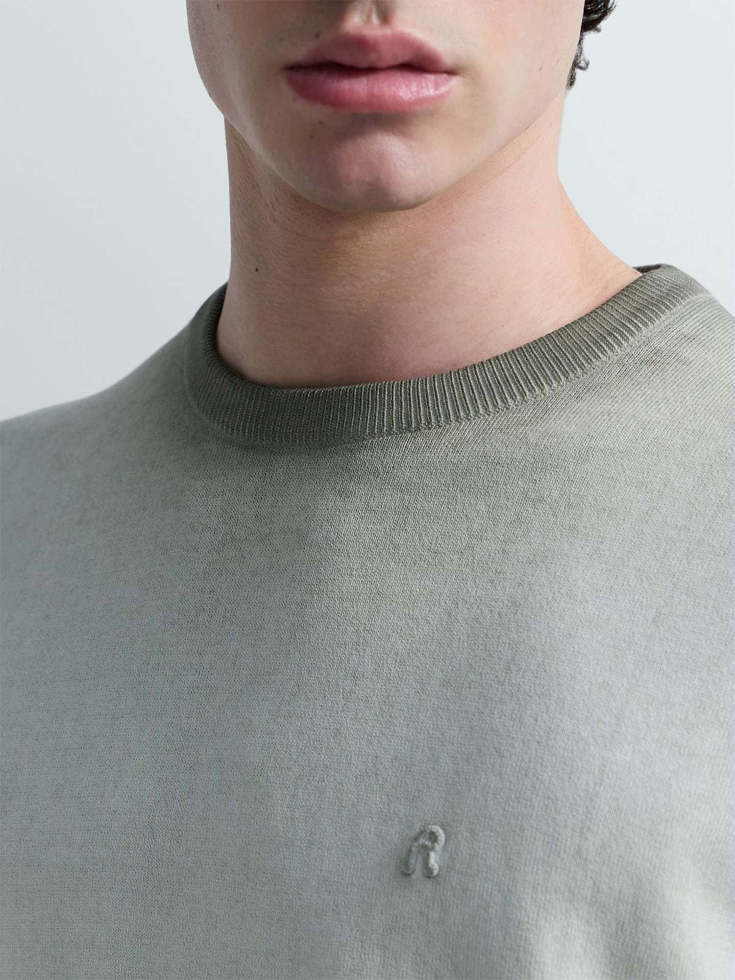T-shirt de Malha com Efeito Degradê