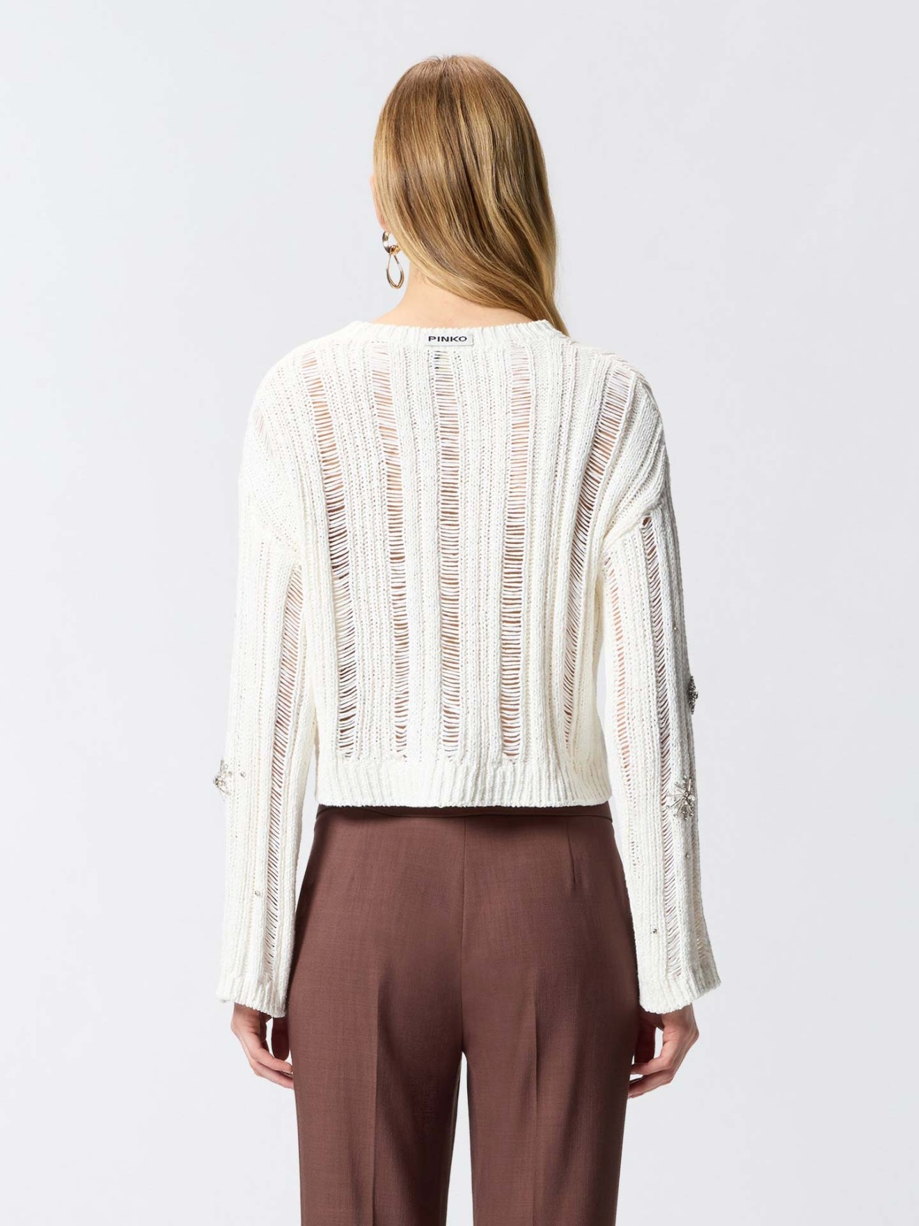 Camisola de Malha Cropped