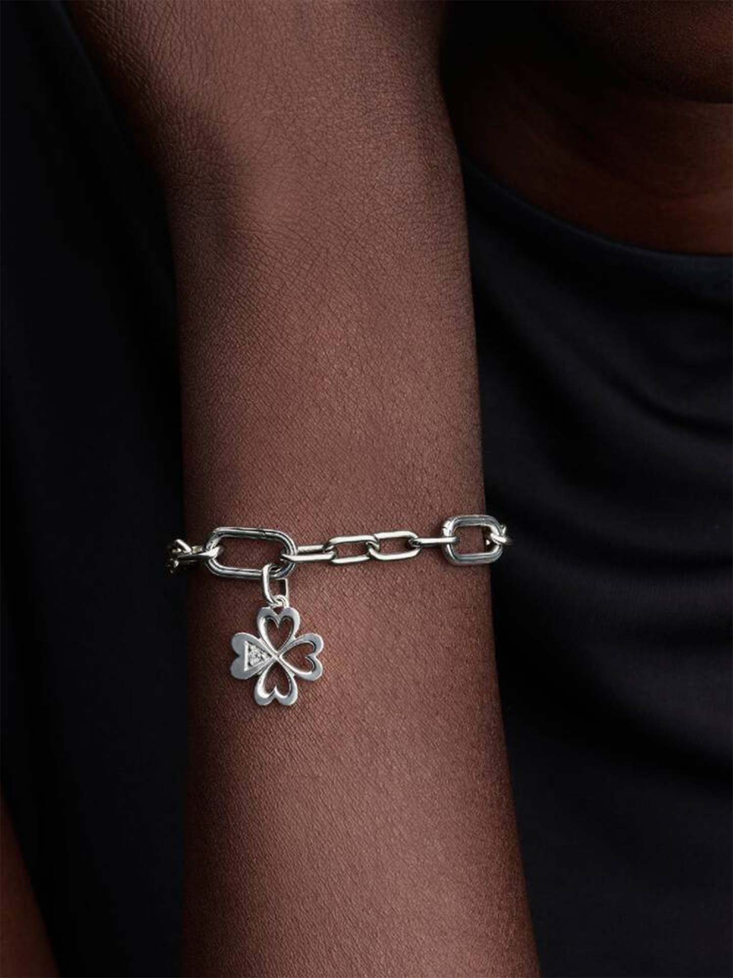 Charm Pendente Trevo de Quatro Folhas
