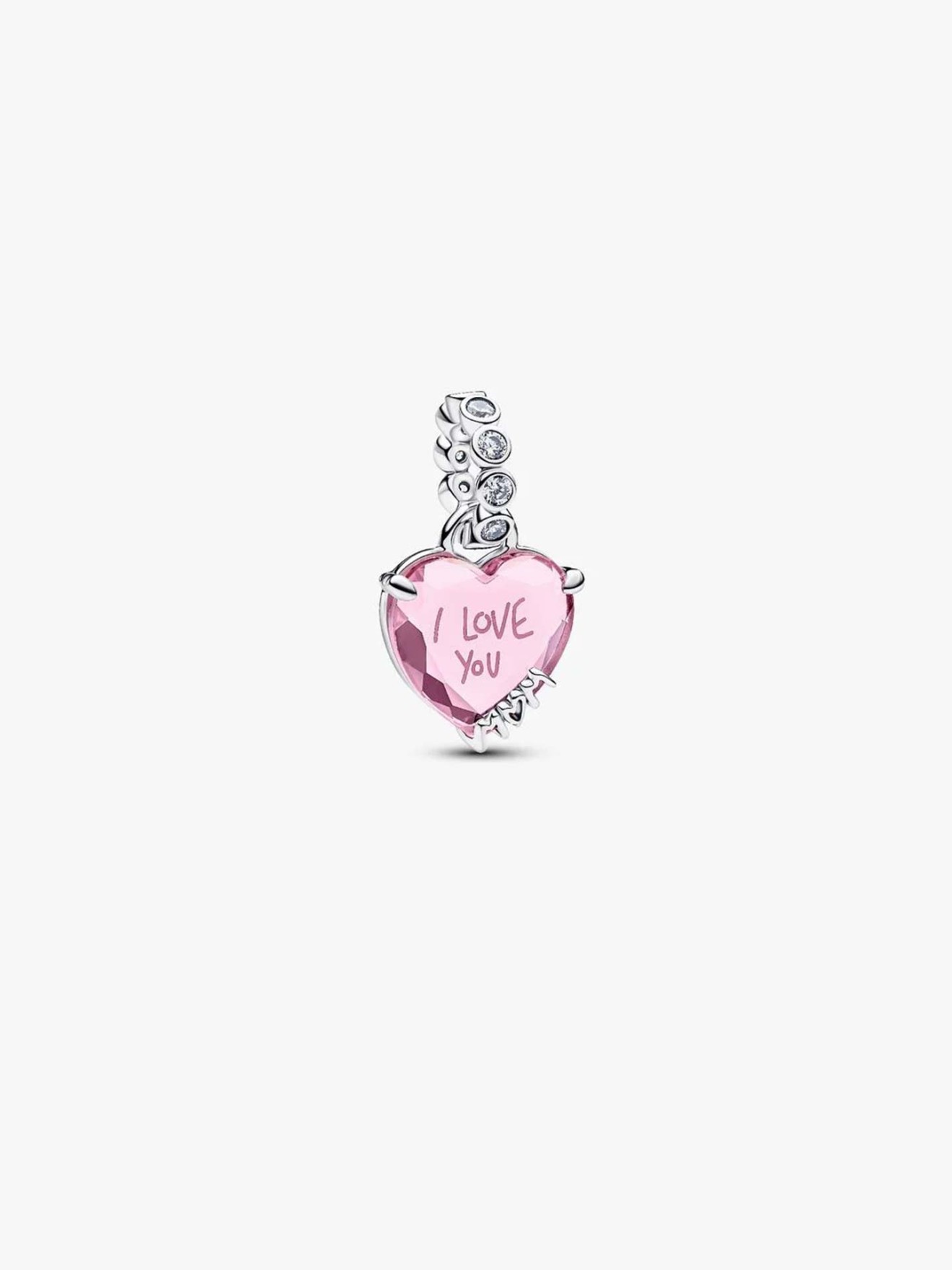 Charm Pendente em Forma de Coração