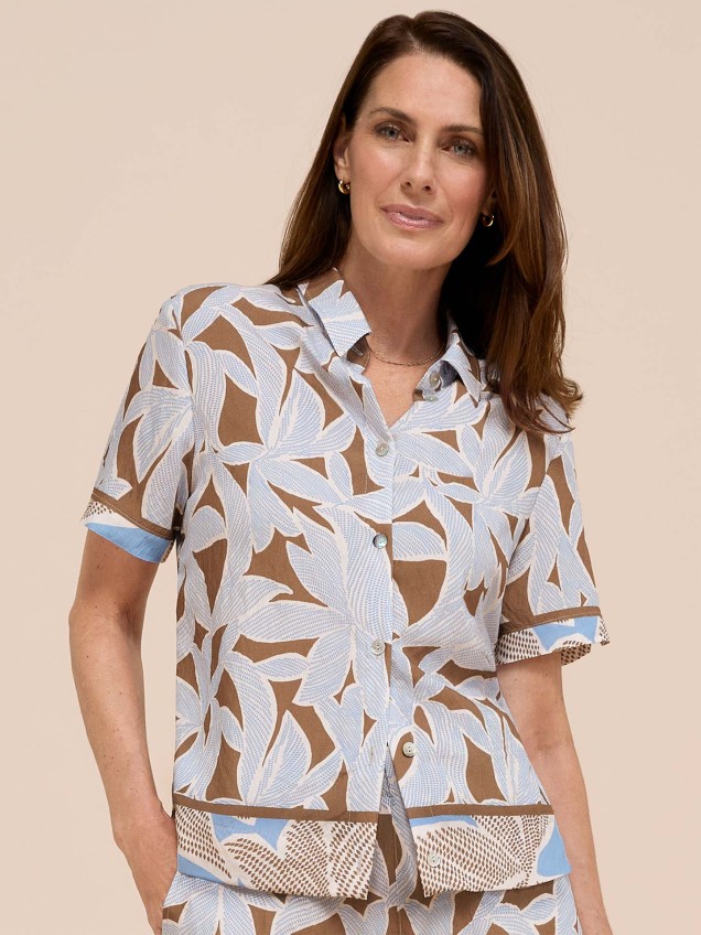 Blusa com Padrão Alice