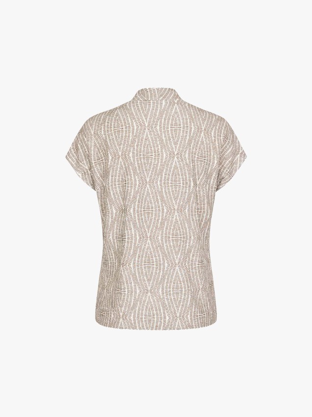 Blusa com com Nó no Decote Julie