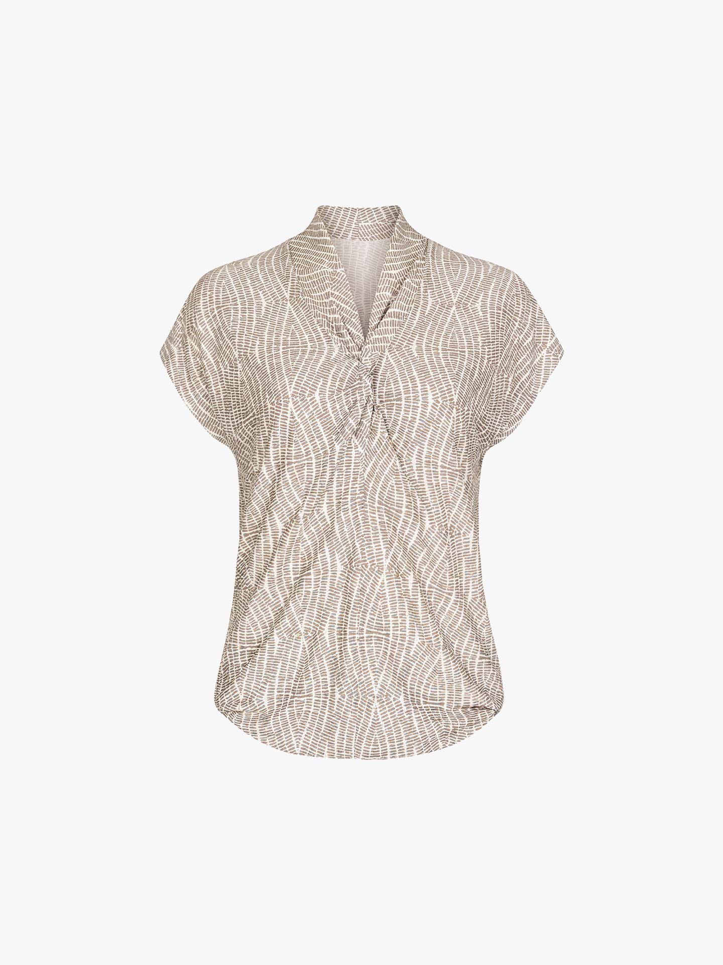 Blusa com com Nó no Decote Julie