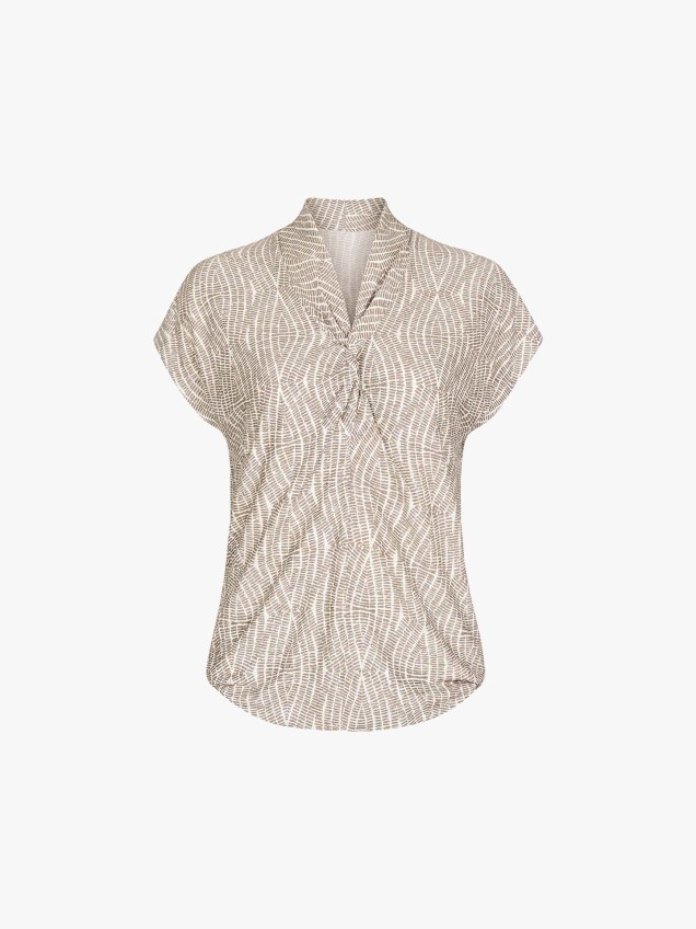 Blusa com com N� no Decote Julie