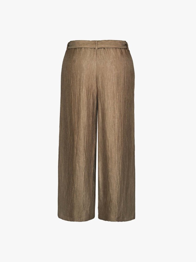 Calças Culotte Texturizadas Parigi