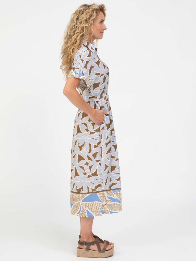 Vestido Camiseiro Midi Selma