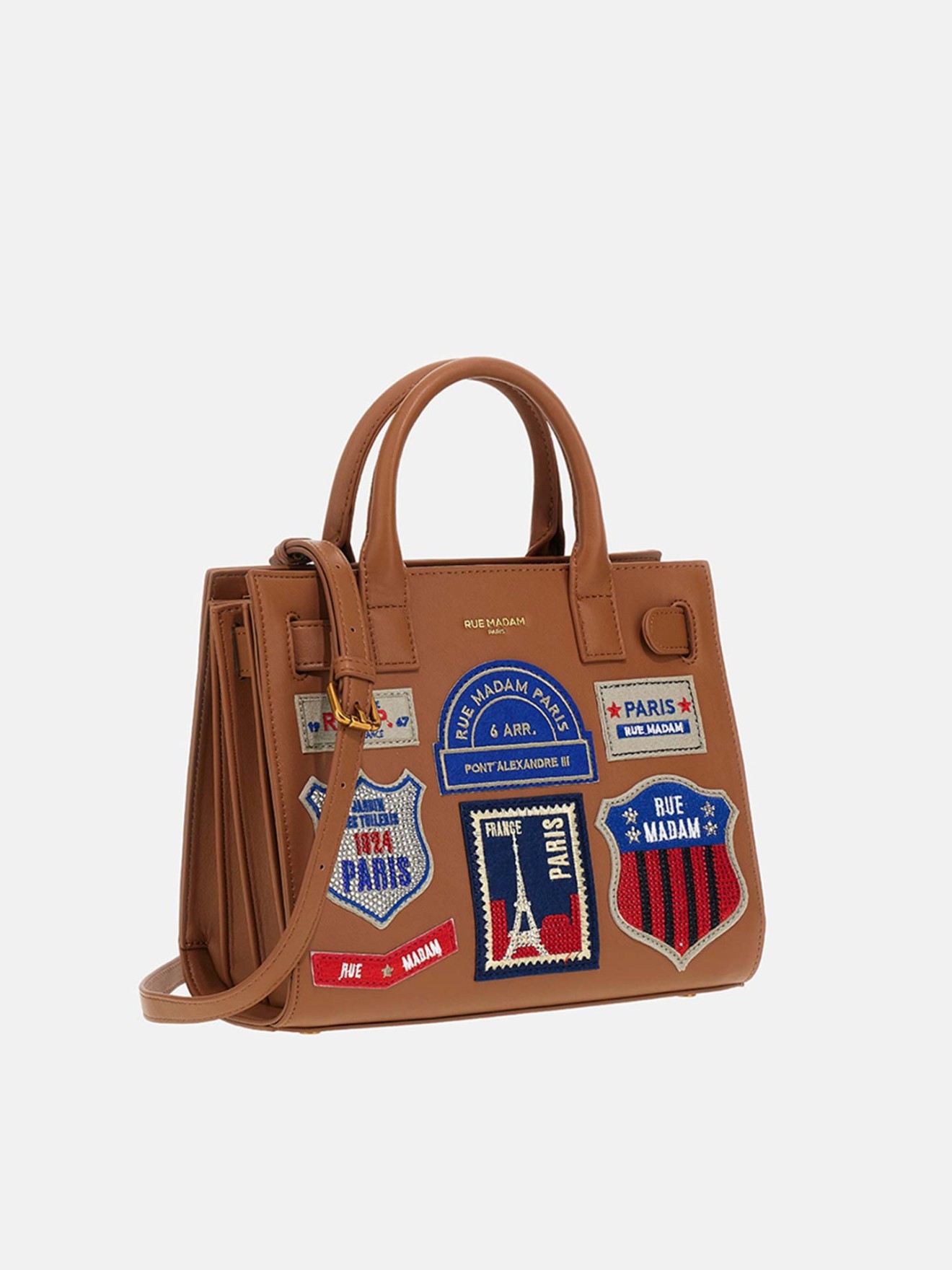 Mala Tote com Patches Bordados
