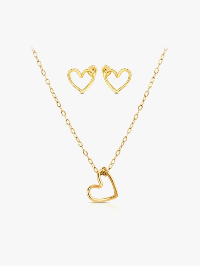 Set Colar & Brincos Amour