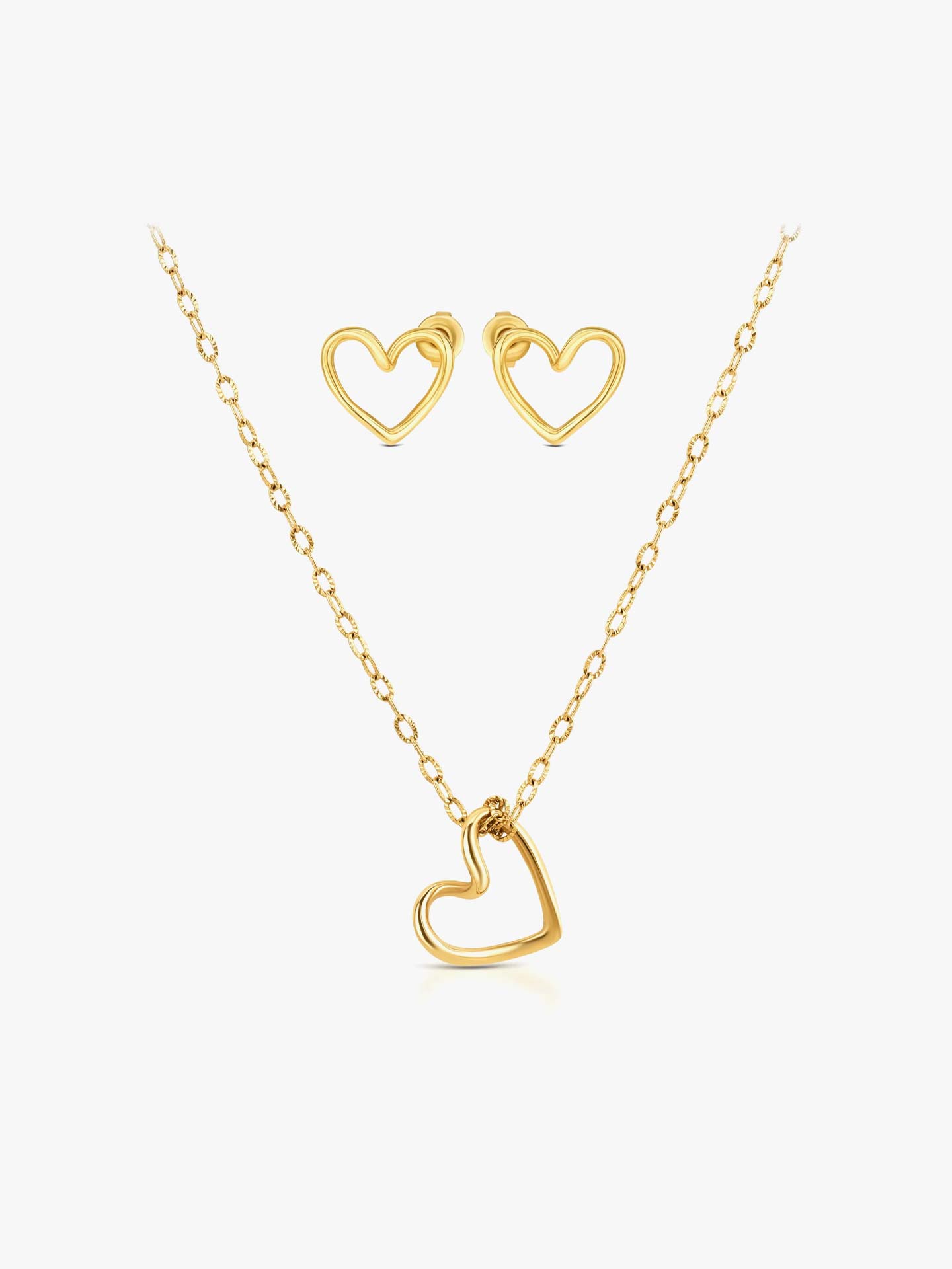Set Colar & Brincos Amour