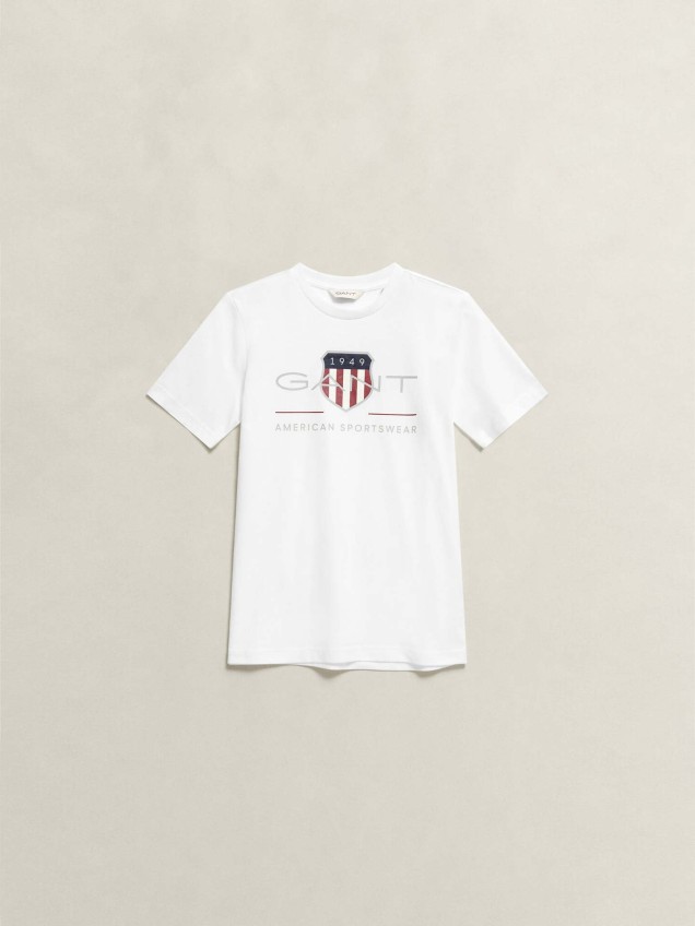 T-shirt com Logo Estampado
