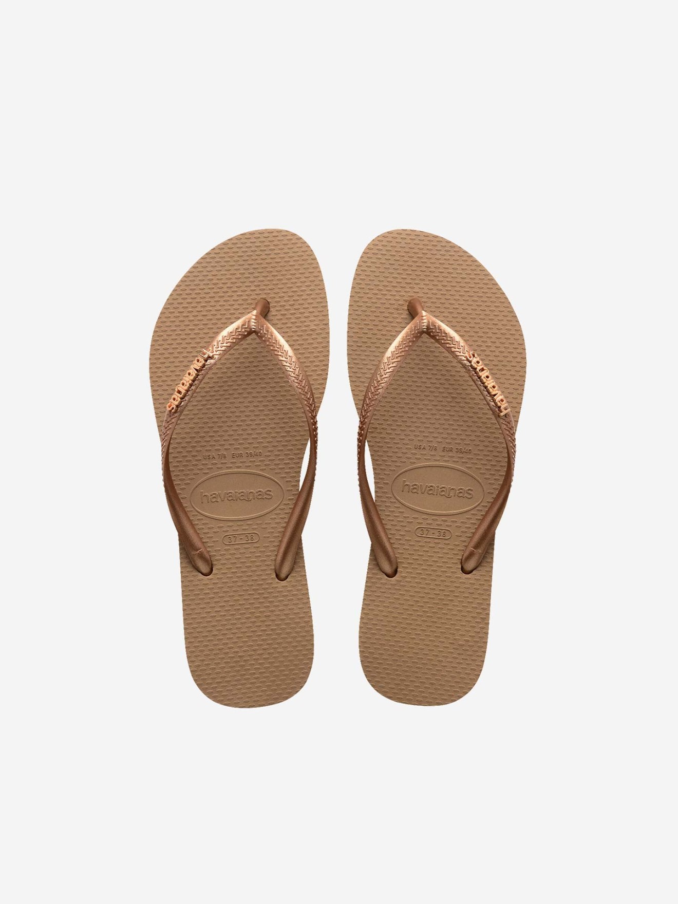 Havaianas Slim Logo Metallic